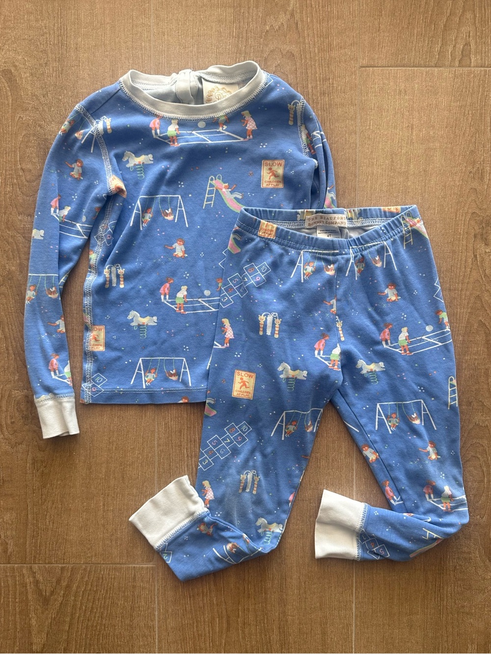TBBC playground pajamas 4T